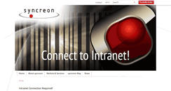 Desktop Screenshot of intra.syncreon.com